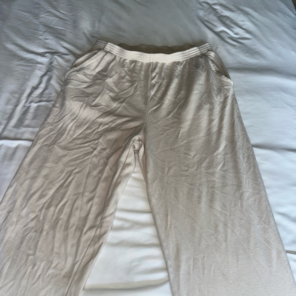 Cream Lounge Pants
